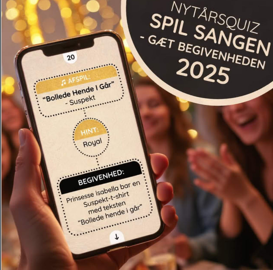 Spil sangen, gæt begivenheden 2025